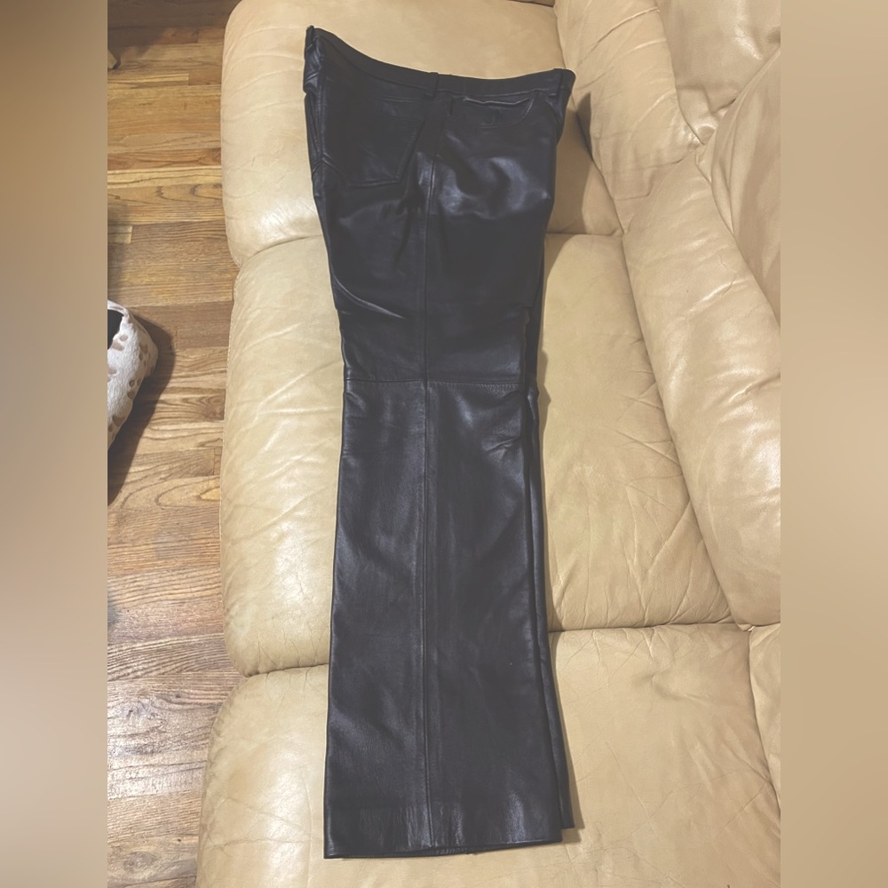 Brandon Thomas 100% Leather Pants